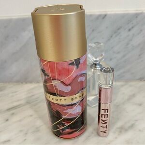 New Fenty Icon Velvet Liquid Lipstick “Riri” w/Fenty Beauty Canister
